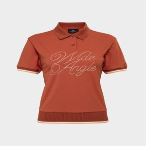 [와이드앵글]여성 CO 간절기 아트웍 폴로 티셔츠 LWWU25251