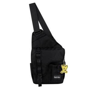 와키윌리 공용 코듀라 웨빙 바디백 B1 WA2501CB06 BK