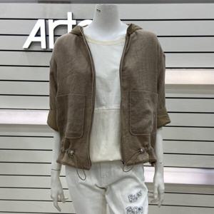 [아르테]린넨 후드집업 점퍼 DQBCWM150_JJ