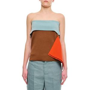 펜디 민소매 티셔츠 FZXB21ARV7F1P2D Blue