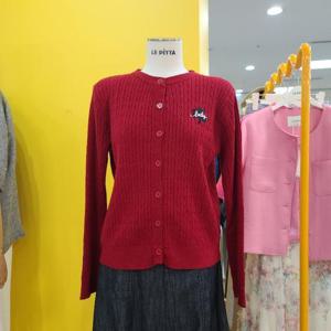 르피타 DP01 하트와펜꽈배기니트 L253BKT953