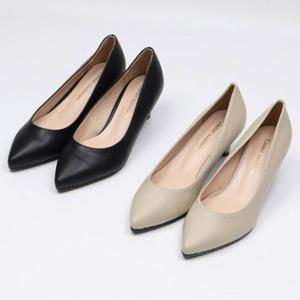 [잇백잇슈]스틸레토미들힐 클래식 펌프스 국내제작 데일리 여성