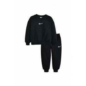 [나이키키즈] 나이키에센셜FLC크루세트(토들러) (A254ST188P-BK)