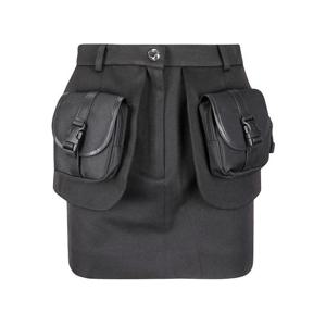 코페르니 숏 스커트 COPJ92F3004 BLK BLACK WASHED BLACK STRONG