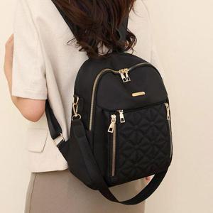 [잇백잇슈] 퀼팅모던백팩 멀티포켓 분리수납 트렌디