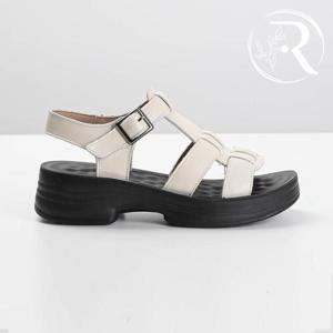 [디자이어로즈] 여성 키높이 가죽 글래디에이터 샌들