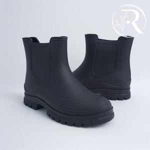 [디자이어로즈] 여자 장마 패션장화 심플 레인부츠