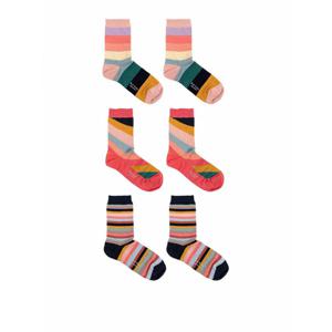 [PAUL SMITH] 라프리마 여성 양말 Swirl 3 팩 W1ASOCKPSWIRL90 Multicolour /8