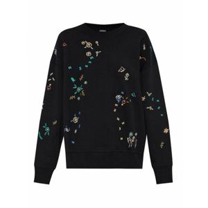 [PS BY PAUL SMITH] 라프리마 여성 스웨트셔츠 스웨터 자수 코튼 스웻셔츠 1020318203001 블랙 /8