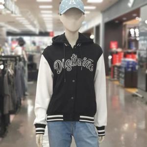 리트머스(LITMUS) HC23 여성용 배색 바시티 후드 야구점퍼 LP1TF068 - 76