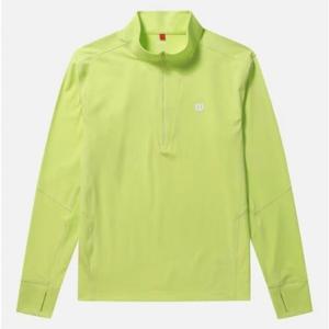 M 윌슨긴팔티 LQC W243001TTL92-LIM 소프트 플렉스 반집업 긴팔 티셔츠