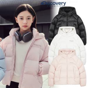 디스커버리키즈 DKDJ78056 여아 샤일로 다운 숏 패딩 오리털