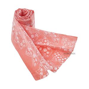 [니들스] SS25 공용 패턴 반다나 스카프 QV045B PINK