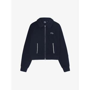 [휠라] FILA 여성용 테리 2WAY 카라 집업 FS254FT01F001472 네이비
