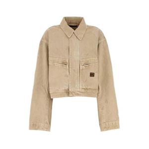 발렌시아가 자켓 842161TSWB2 9501 Beige o Tan