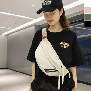 여행용힙색 커플 투라인 힙색 1P 데일리 다용도 여행 보조 가방