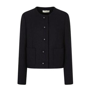 [제이제이 지고트]패치 포켓 라운드넥 울 재킷 GNAA0JKR7