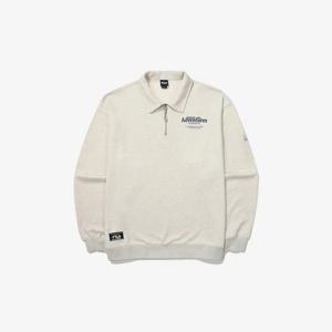 M 휠라긴팔티 KQC FS2POG3108X-OTM 카라 반집업 맨투맨