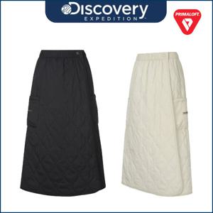 디스커버리 25FW신상 여성 A라인 프리마로프트 퀼팅 랩스커트 DWSK93056