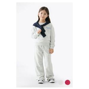 [타미힐피거칠드런2] 플록 로고 스웨트 셔츠 T42F7KKO550GT1 8세 16세