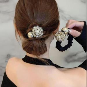 여성 큐티 진주 헤어밴드 세트 두개