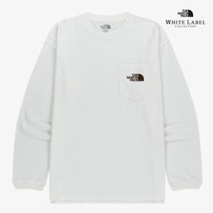 노스페이스 화이트라벨 포켓 긴팔 라운드티 NT7TR50K