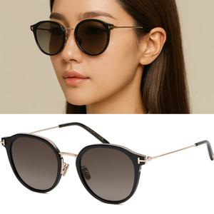 톰포드 선글라스 TF1143K 01F 블랙 라운드 솔텍스 아시안핏 명품 패션