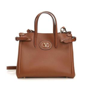 발렌티노 앙티브 카프스킨 스몰 토트백 6W2B0R20 CVC N58