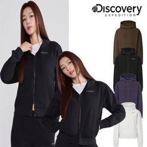 디스커버리 25FW 신상/여성/기능소재/후드집업/세미오버핏/소로나웜 에센셜 트레이닝 크롭 자켓 DWTR41054