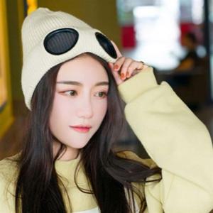 헤이미쉬니트고글비니방한보온연예인겨울모자 겨울비니