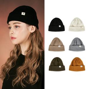 [바잘] 모노그램 라벨 비니 (6colors)