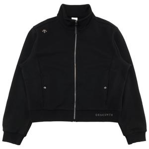 데상트 여성 코지핏 트레이닝 스탠드넥 집업 SQ322XFT82BLK