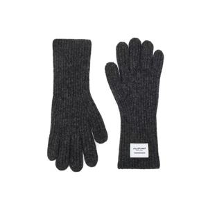 [질스튜어트] 다크 그레이 멜란지 울캐시미어 핑거홀 장갑 JAGV5F315G2