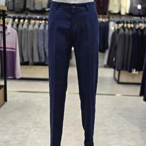 런던포그 세이브존04 네이비 트윌 슬림핏 바지 ZIFES304