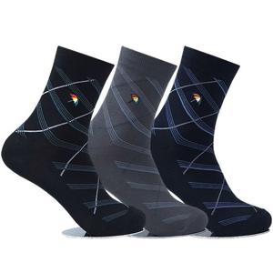 아놀드파마 미끄럼방지 남자정장양말 중목 3켤레 AP5563 구두양말 면양말