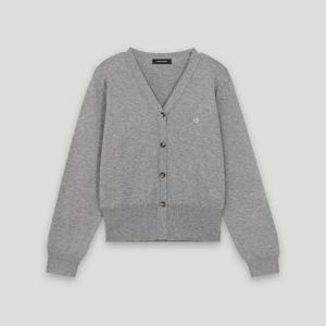 [코데즈컴바인]브이넥 장식 니트 가디건 CKC-CD004W9