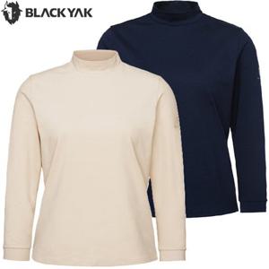 블랙야크 여성 겨울 모크넥 티셔츠 크루핏 기모 긴팔티2 1BYRTWU501