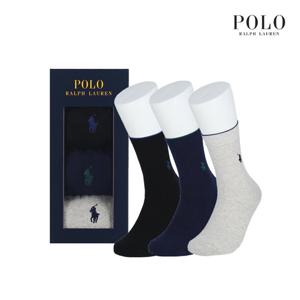 POLO  폴로 신사 메쉬 크루 3족선물세트 RL33224S
