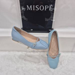 [미소페]By미소페 여성 메리제인 플랫 112HT415SF004 BLUE 4 JJ