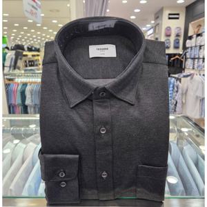 [레노마셔츠]저지솔리드라이크 프린트 일반핏 긴소매ROFSG1412DG