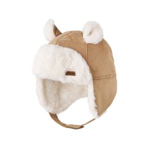 [밍크뮤]SC선물포장(베이지)밤비스웨이드트루퍼햇(35C1480803)2025겨울 방한모자 애기선물 A