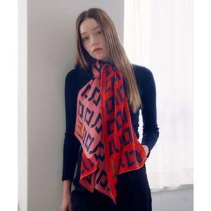 루이까또즈 더위시 양면 롱 스카프 핑크 1DPP701PI