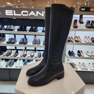 [엘칸토]엘칸토 HC10 여성소가죽스판롱부츠검정 LCWL01U44C19 (4