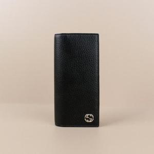 구찌 인터로킹 투톤 남성 장지갑 올블랙 610467 CAO2N 1000 [여주아울렛]