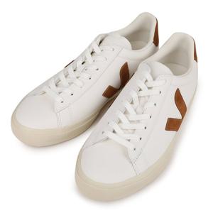 라프리마 베자 캄포 레더 화이트 코냑 스니커즈 CP0521058B