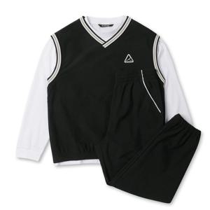 블랙야크 KIDS 홀더 우븐조끼 3PCS 세트 1BKSEFU003 BK