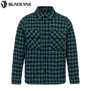 블랙야크 남성 겨울 아웃도어 히말라야 체크 패딩 셔츠1 1BYYSWU001G4
