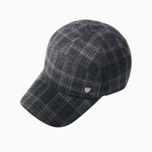 [닥스(모자)]남성 체크 7각 속귀달이 캡 DK58MUK001