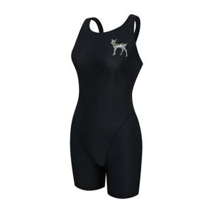 [아레나] (A4FL1CE01_BLK) 여성 디어베어 선수 3부 반신 레이서백