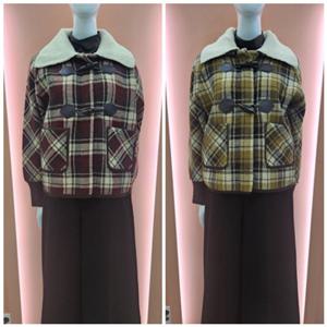 [수스]체크떡볶이 니트자켓 S254NJKA61_US